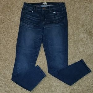 J crew toothpick denim skinny jeans 31 tall